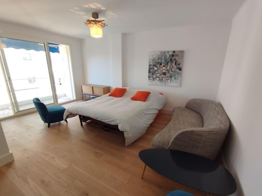 Cannes Pointe Croisette T2 Plage 2Min A Pieds 46M2 ภายนอก รูปภาพ